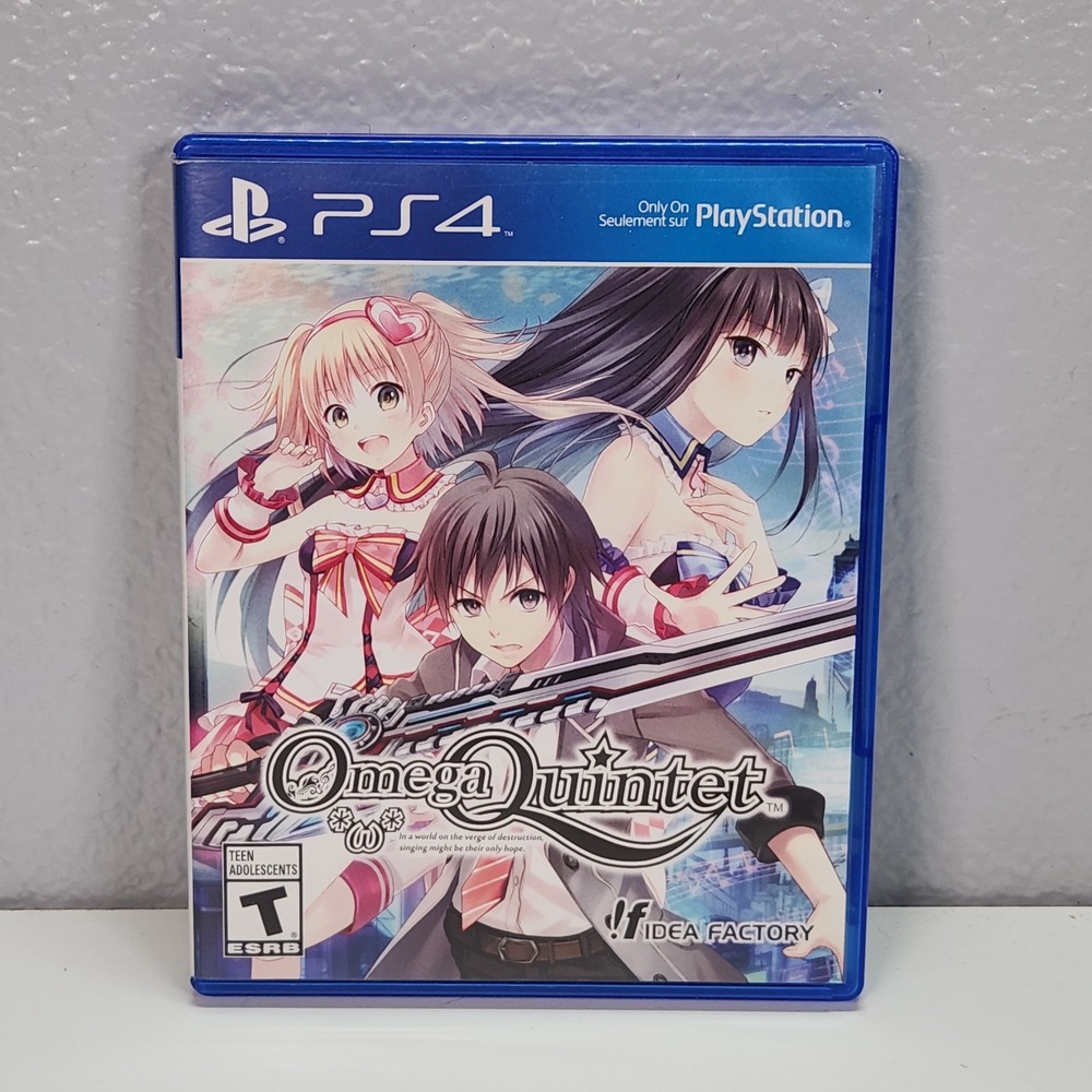 Omega Quintet Sony PlayStation 4 PS4 JRPG Game CIB Manual Case Tested Working